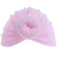 H46-P: Pink Donut Hat (0-6 Months)